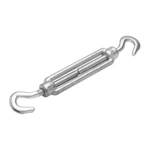 Set 4 Tenditori Filo M5 In Acciaio Inox - Con Ganci, Fermacavi E Anelli A Cuore, Per Corde E Cavi - Foto 6