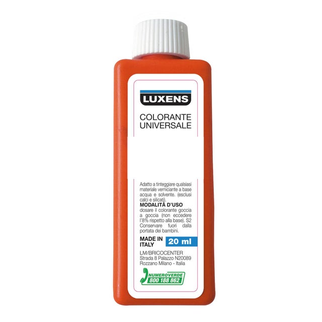 Colorante liquido BRAVO Luxens 20 ml arancione