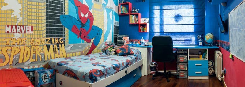 Las habitaciones de Iron Man y Spiderman de Christian | Leroy Merlin