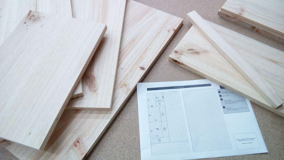 Cómo cortar un tablón de madera