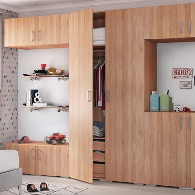 Leroy Merlin tiene la solución para multiplicar el espacio en el recibidor,  salón o dormitorio: un armario plegable de lo más bonito