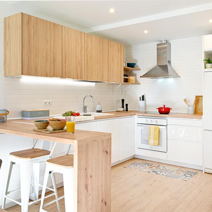 cocina blanca
