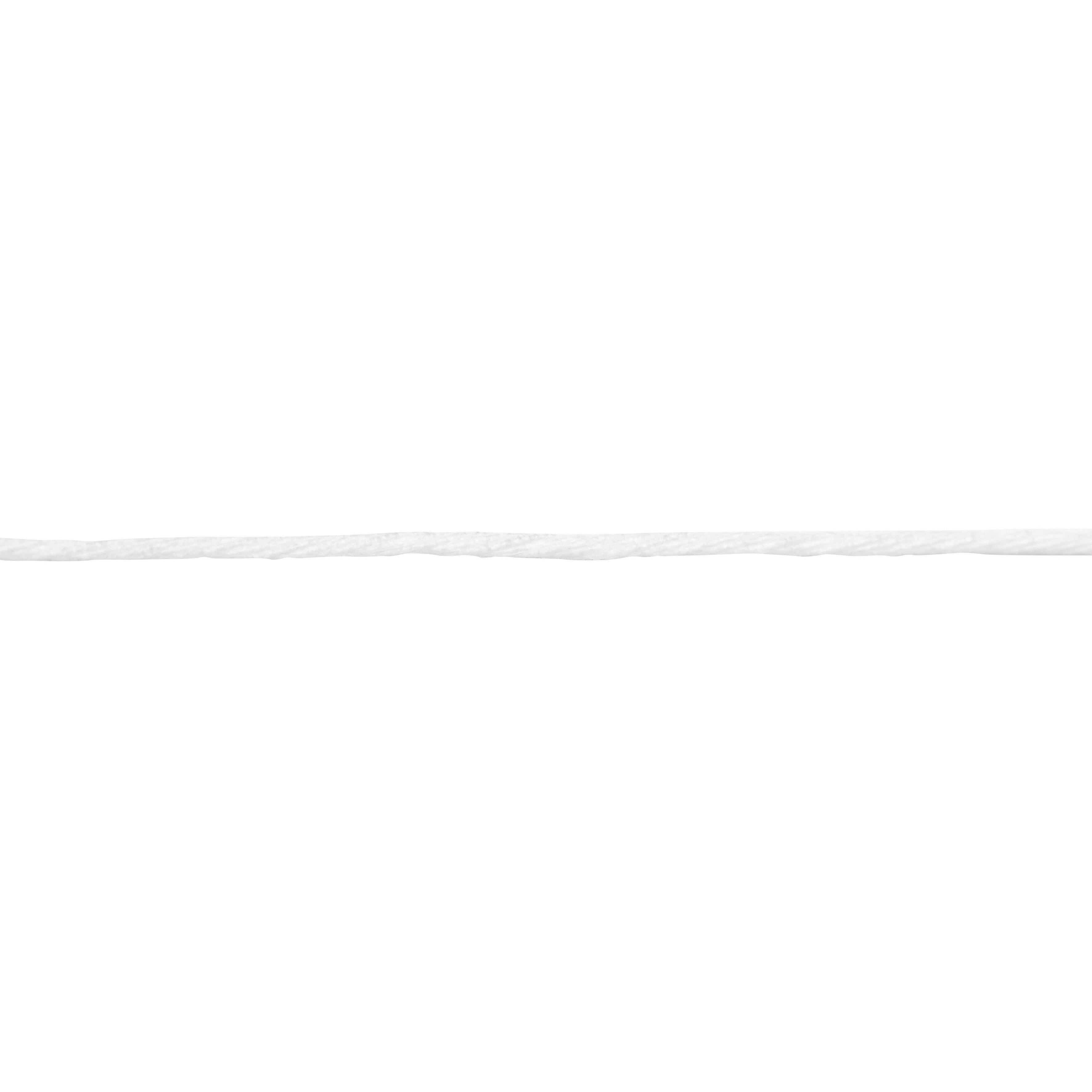 Corda in poliestere STANDERS L 100 m x Ø 1.5 mm bianco carico max 0.5 Kg - 2