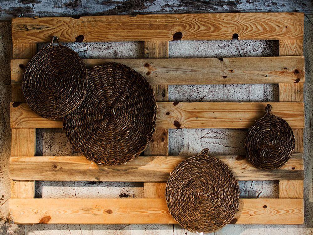 Consejos con palets en la pared Leroy Merlin