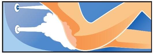 Sistema água/ar para um banho revigorante e de hidromassagem