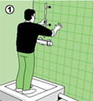 instalar uma rampa de duche