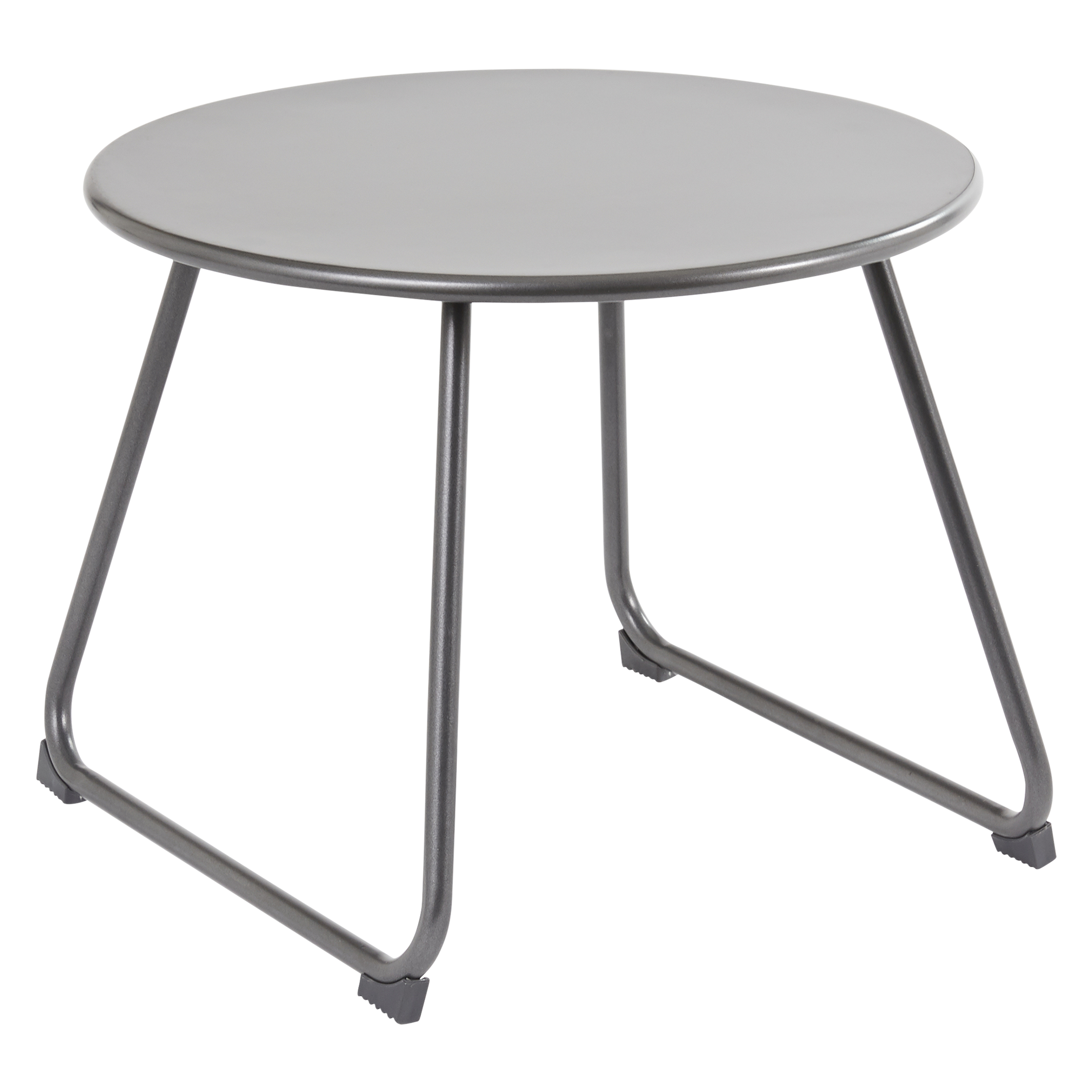 Mesa de apoio Naterial Timea 48 cm cinzento escuro - 10