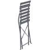 Cadeira de metal NATERIAL FLORA ANTRACITE - 29