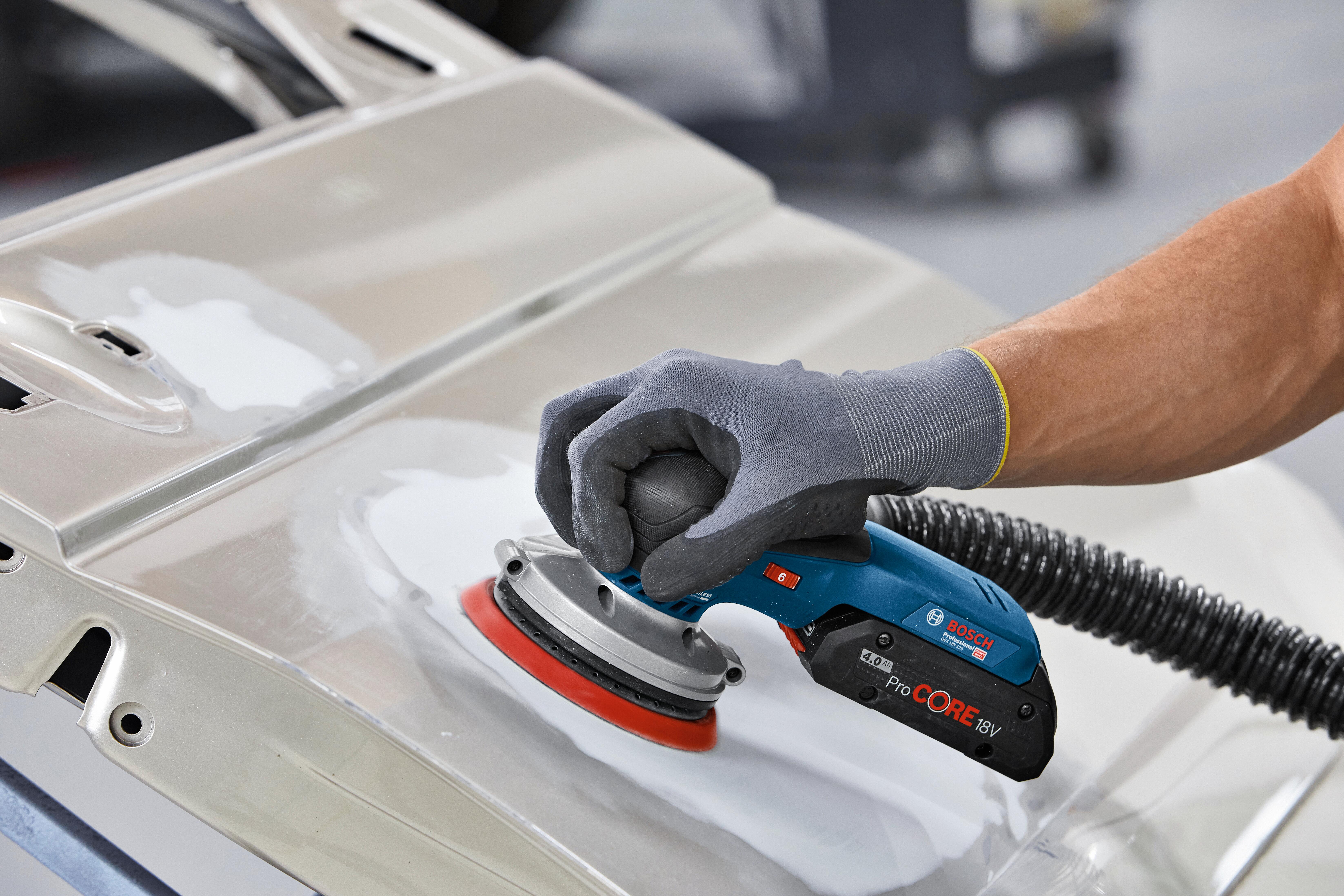 LIJADORA EXCENTRICA A BATERIA 18V BOSCH GEX 18V-125 BRUSHLESS - 4