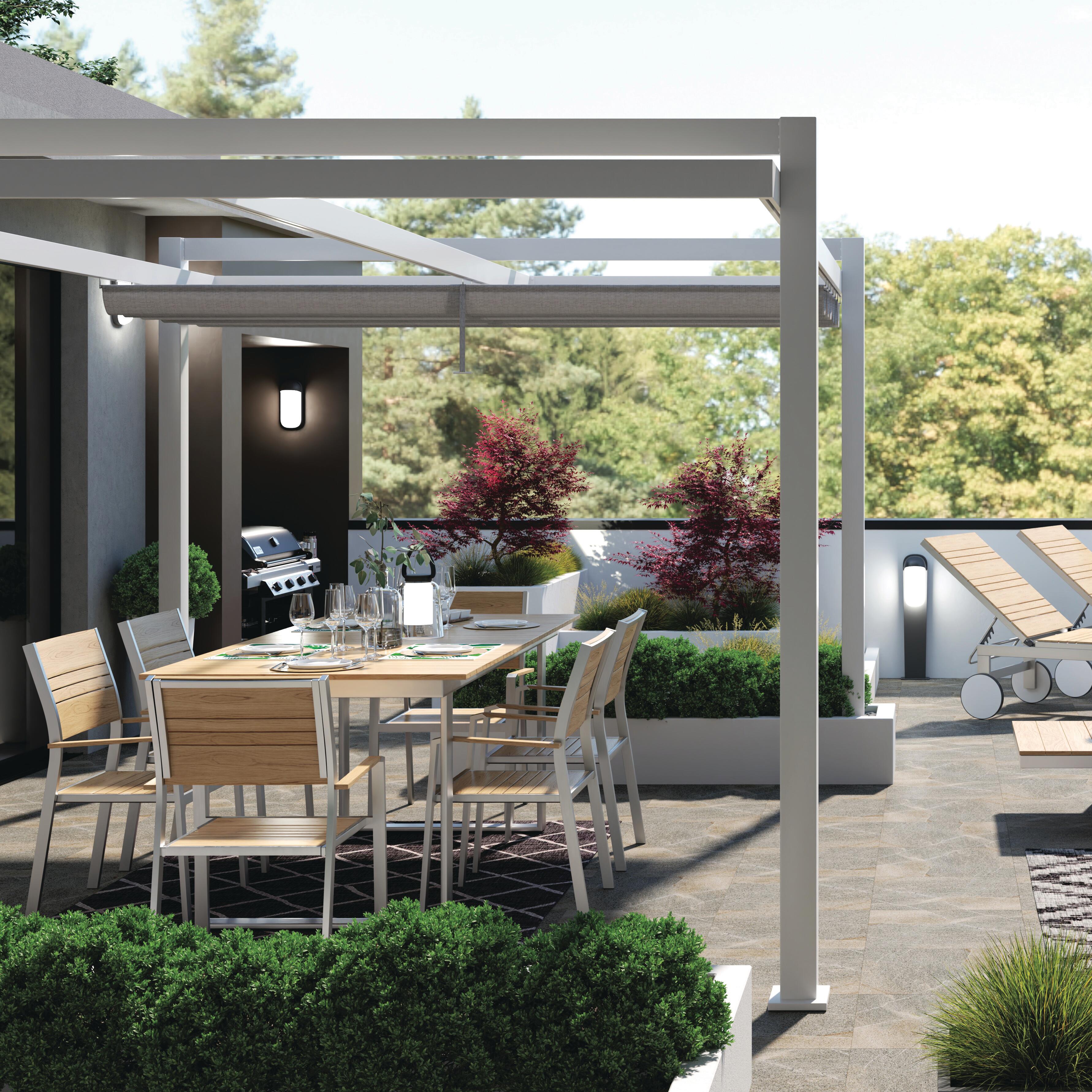 Cadeira de alumínio NATERIAL MENORCA 57X55CM POLYWOOD - 14