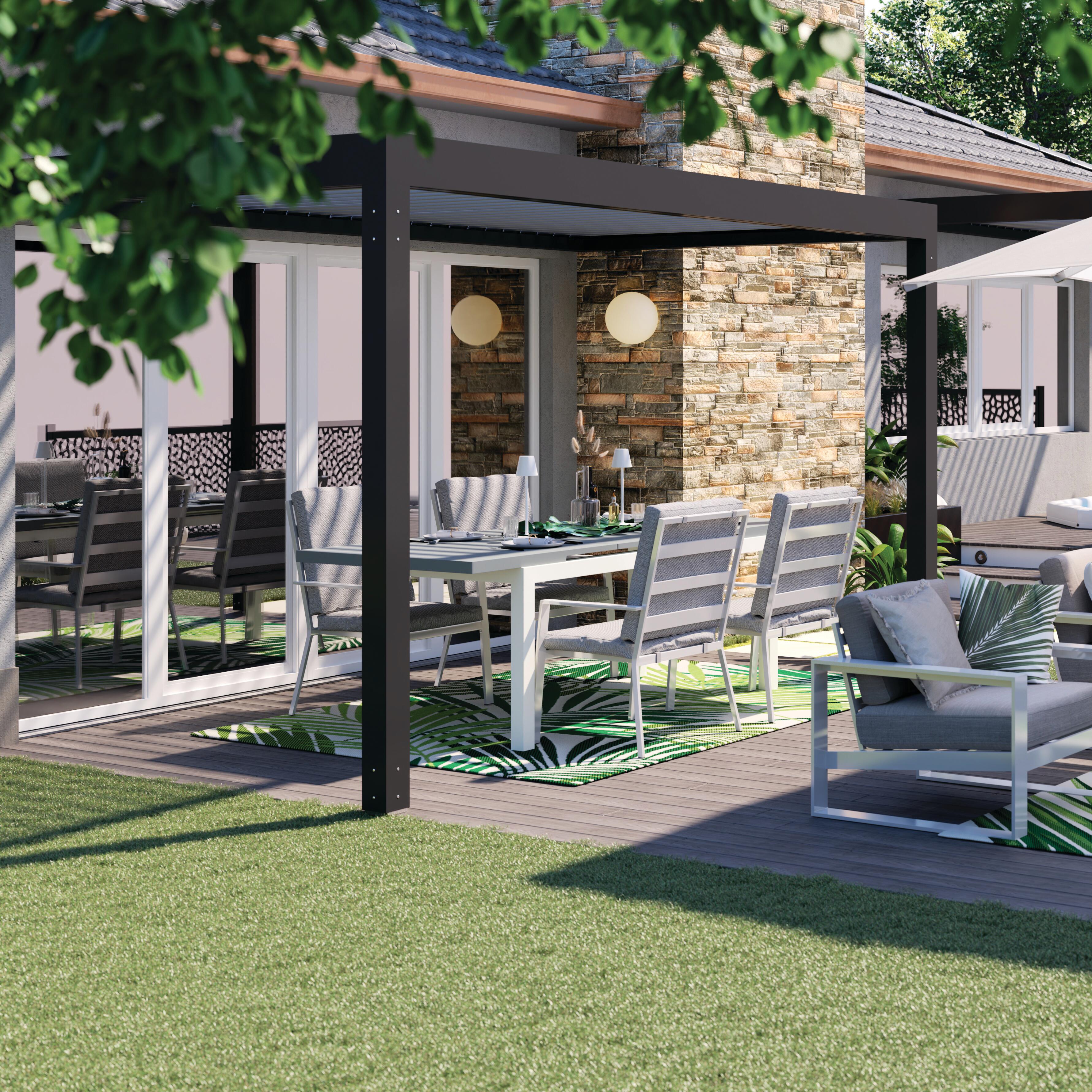 2 Cadeiras de alumínio NATERIAL LAS VEGAS BRANCO - 10