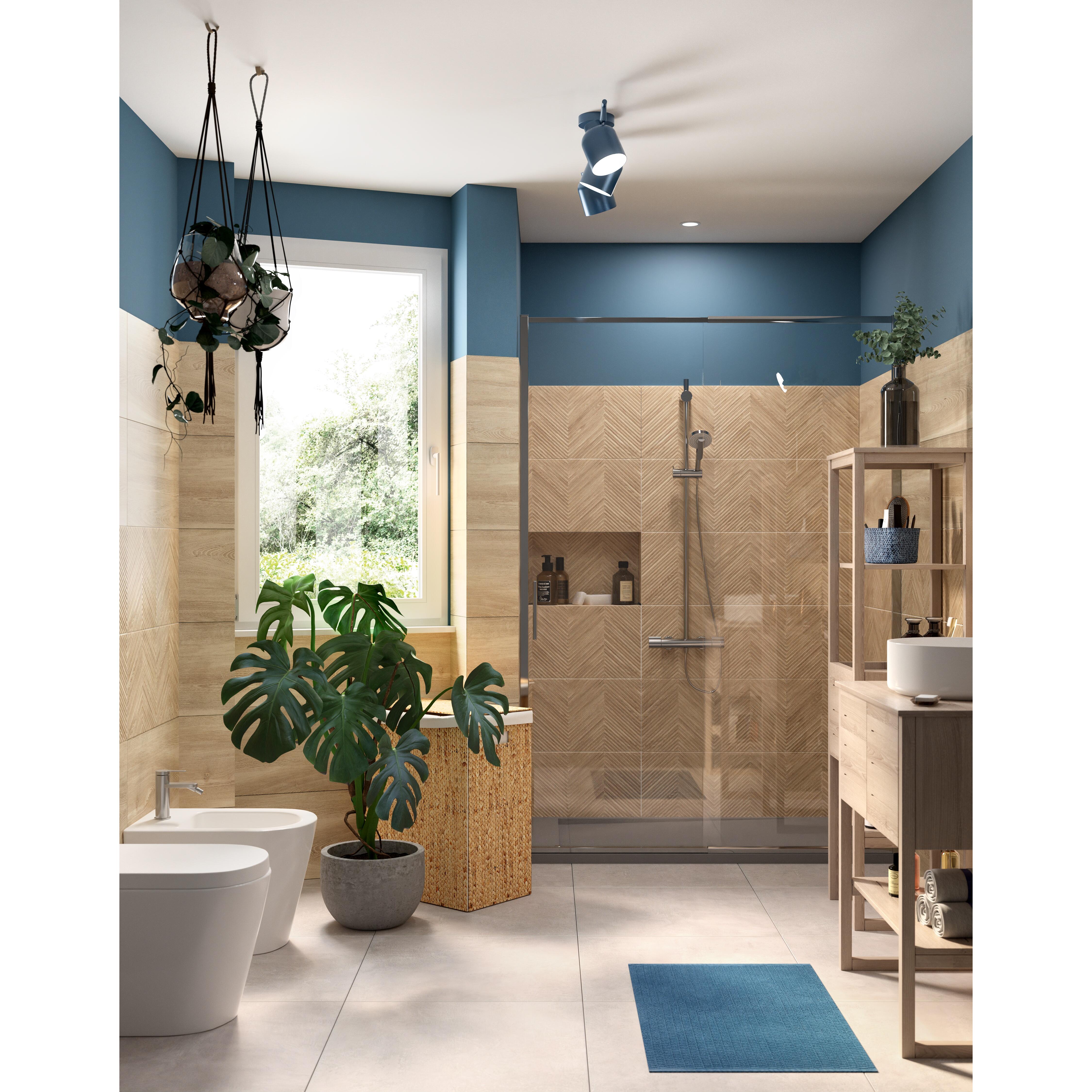 Bidet filomuro Neo SENSEA L 36.4 x H 39.5 x P 54.5 cm bianco - 4