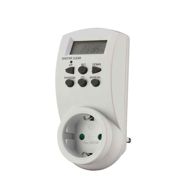 Tomada programável Lexman digital semanal 3600 w