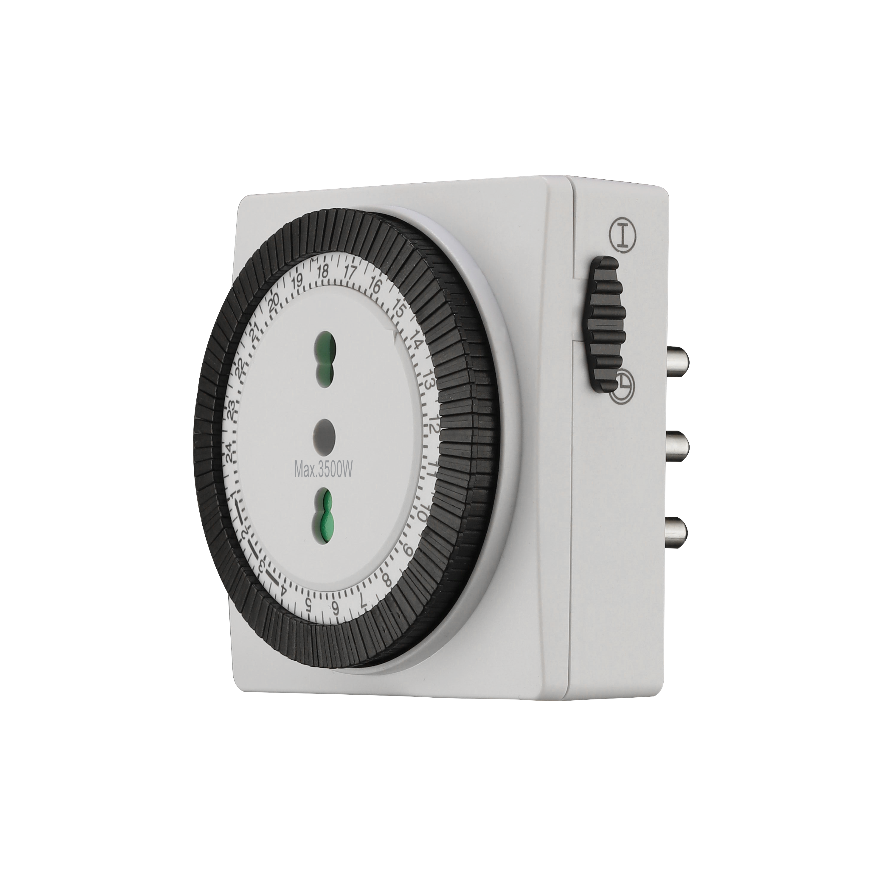 Interruttore Temporizzato Timer Meccanico Per Presa 230V - Potenza - Foto 9