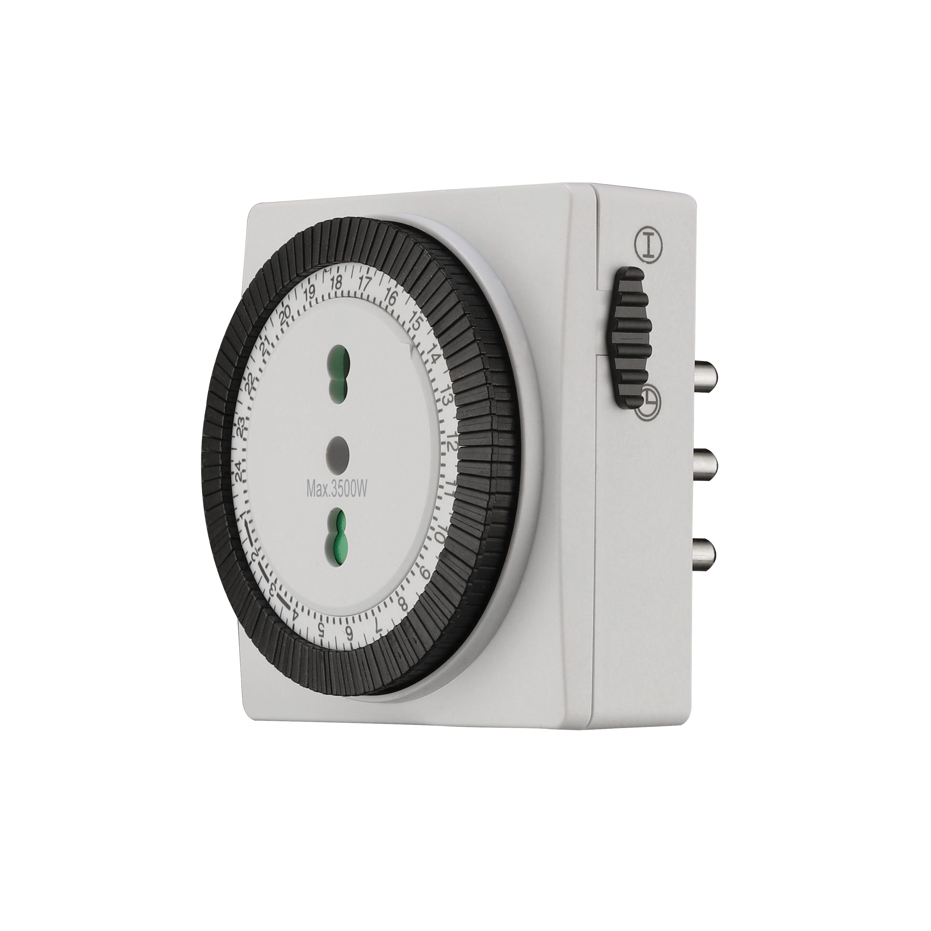 Interruttore Temporizzato Timer Meccanico Per Presa 230V - Potenza - Foto 9