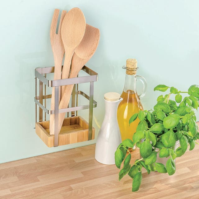 Porta posate, bicchieri e bottiglie