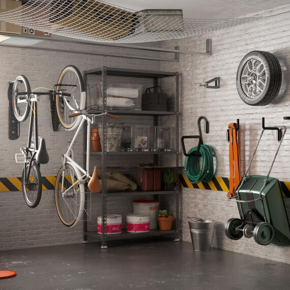 VEVOR 2 Portabiciclette, Portabiciclette Verticale Da Parete A Gravita