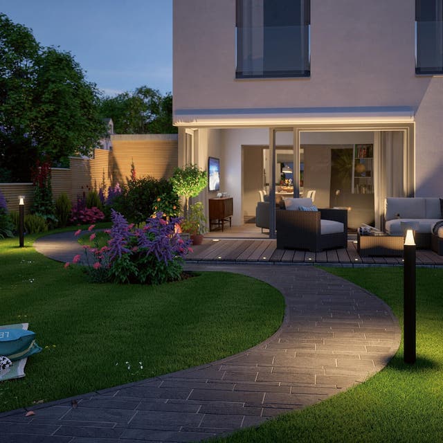 Lampada Da Esterno Con Piedistallo In Piedi Antracite Percorso Da Giardino Illuminazione Terrazze Lampada In Acciaio Inossidabile Globo 3158a 22307963 - Foto 13