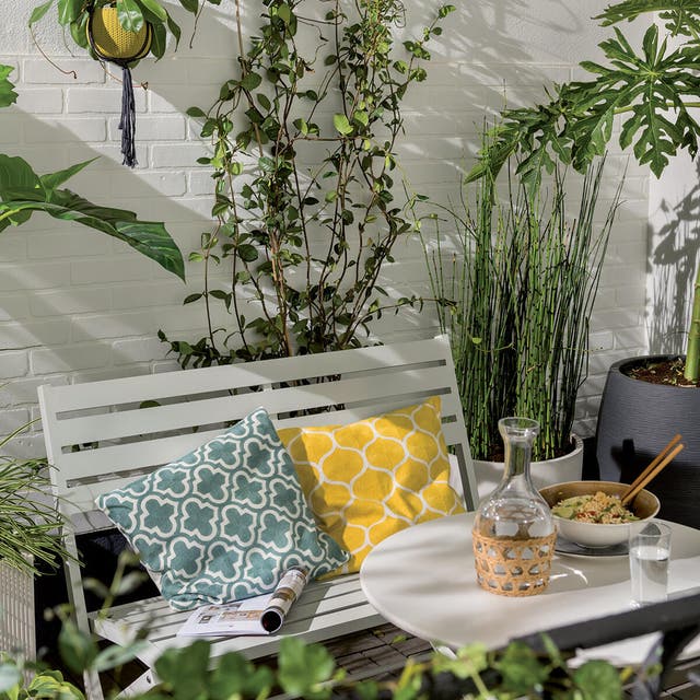 Sun-Ray Lone Star 213046 - Panchina Da Giardino In Metallo, 127 Cm, Colore Nero Con Bronzo Spazzolato