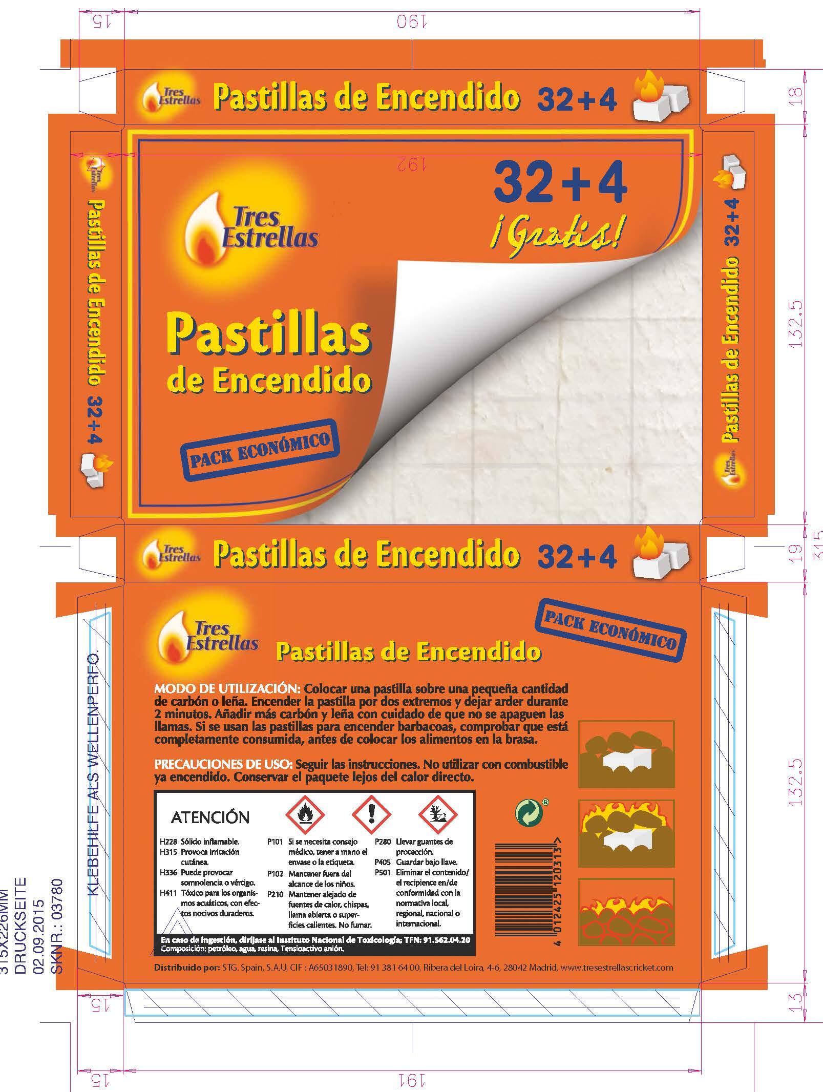Caja de pastillas encendido Eco 32 unidades - 6
