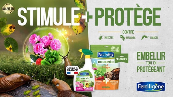 Combinéo 2-en-1 sans pesticide et Fabriqué en France
