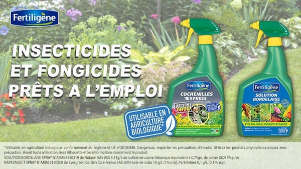 Insecticides et fongicides prêt à l'emploi