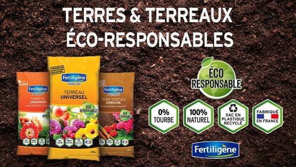 Fertiligène - Terreau rempotage 6 L - Jardiland