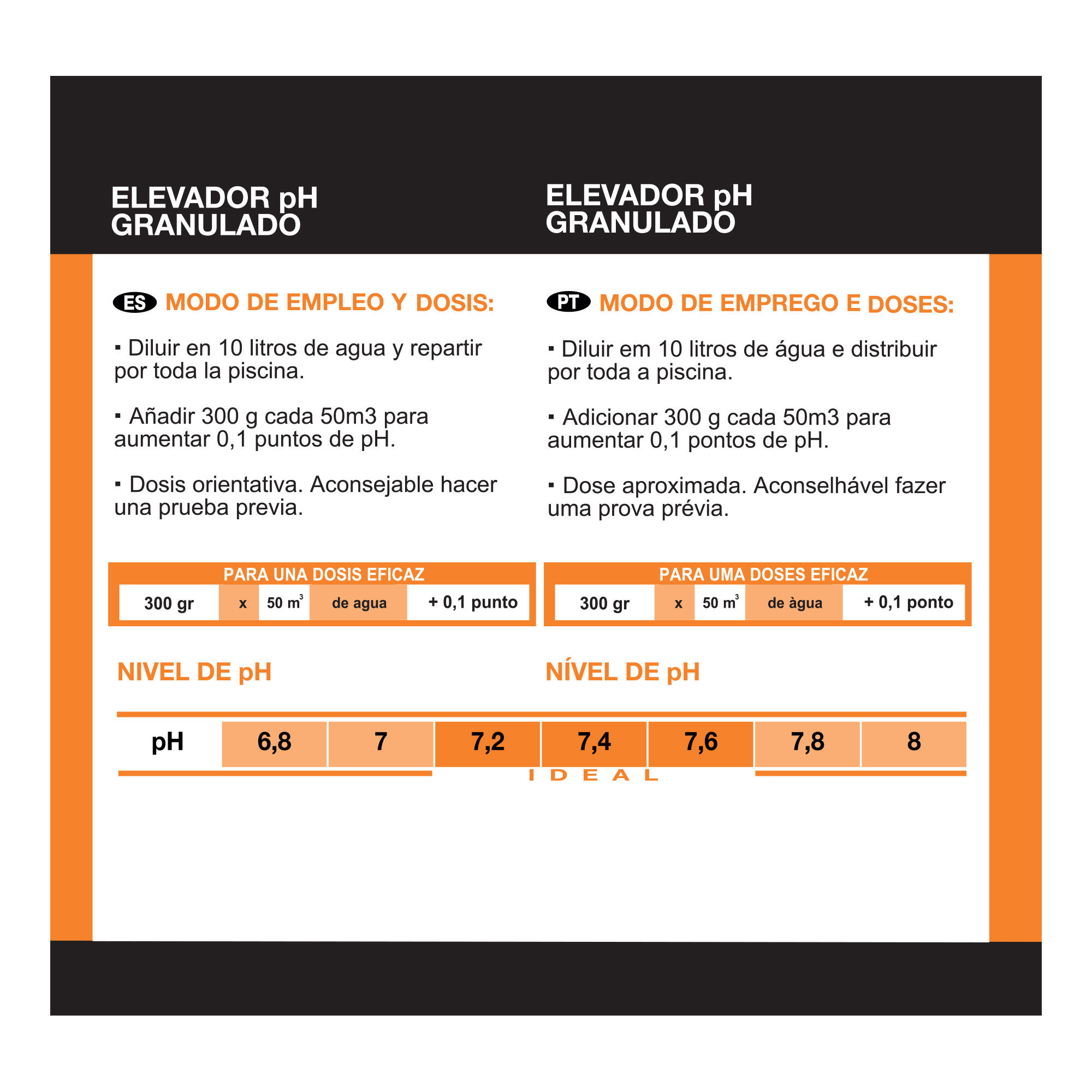 Elevador de pH piscinas AXTON granulado 6 kg - 5