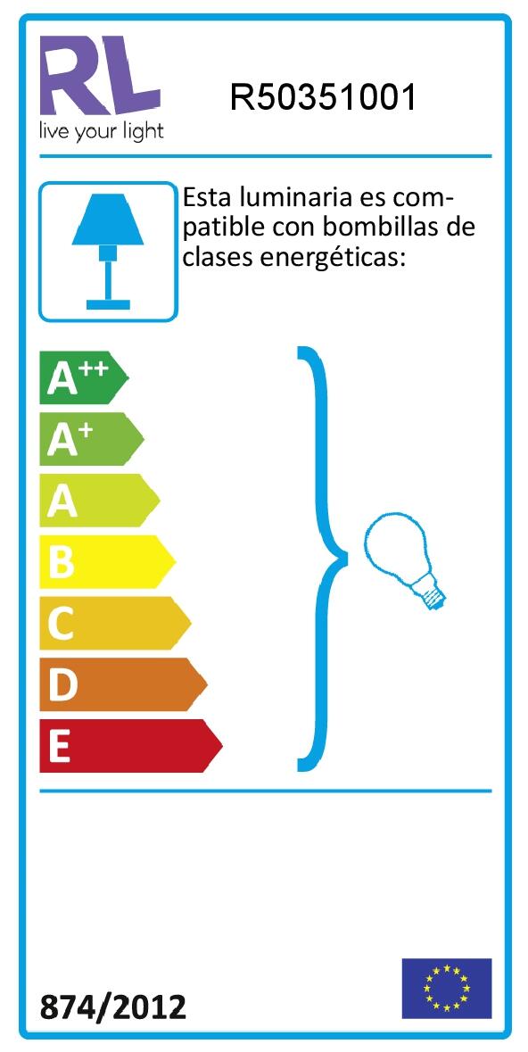 Candeeiro de mesa LUCI 1XE14 BRANCO - 4