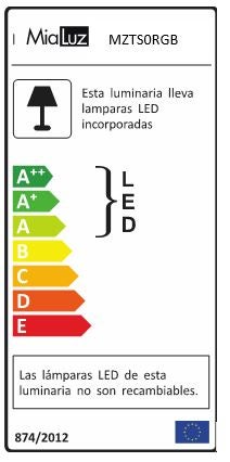 Tira LED solar 10 lm RGB 5m IP65 - 3