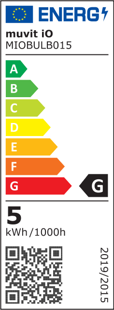 Bombilla Inteligente LED GU10 400 lúmenes 5.5W multicolor ;Blanco6500K CRI 89-80 luz natural y fiel clase energética F - 4