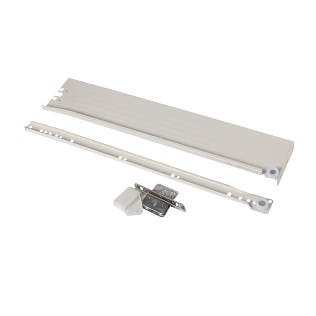 Guida scorrevole per cassetto, L 40 cm, carico max 30 Kg