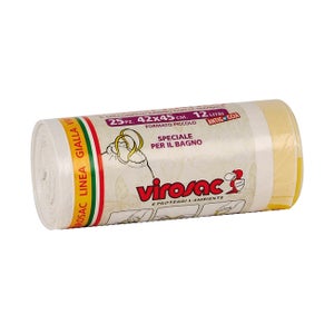 BAKAJI Sacco per Soffiatore Foglie in Tessuto Extra Resistente Nero