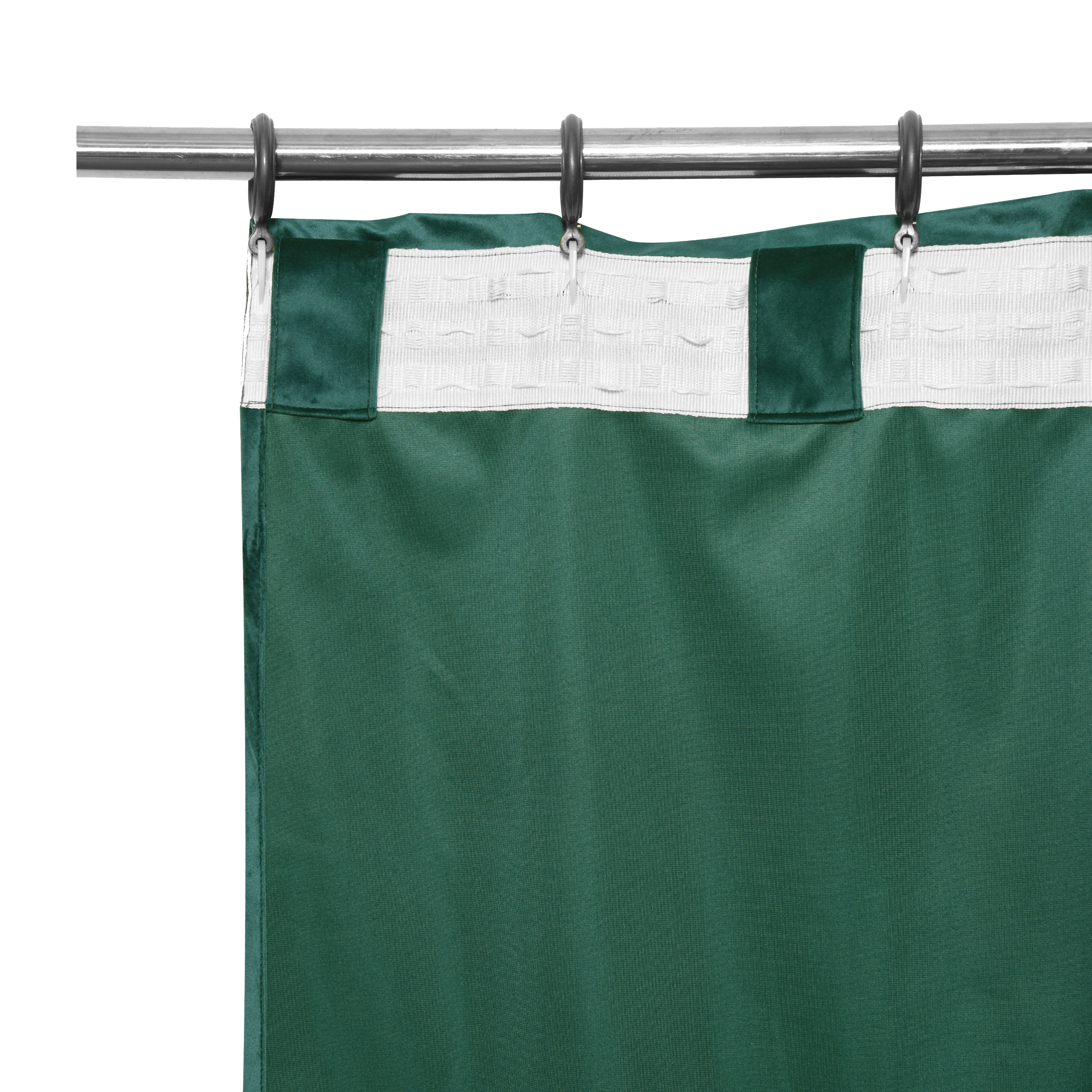 Zasłona welurowa Tony Exotic zielona 200 x 280 cm na taśmie Inspire - 10