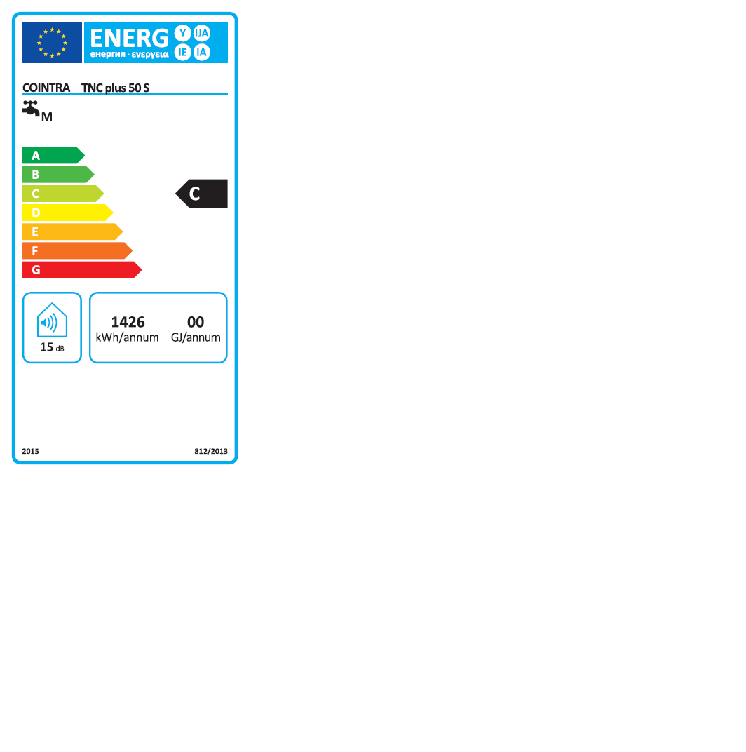 Chauffe-eau électrique slim TNC PLUS 50L vertical COINTRA - 3