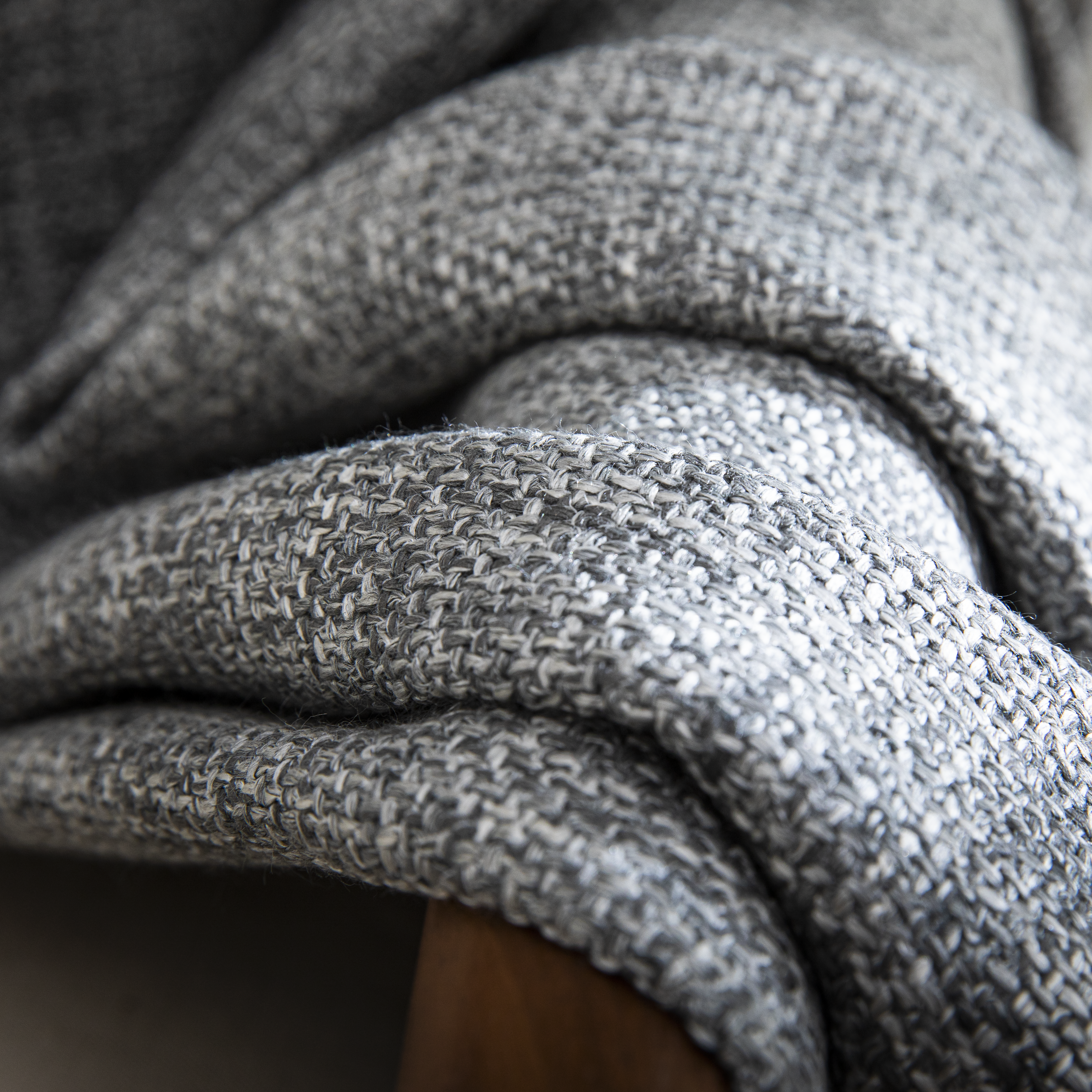 Rideau tamisant produit sans caractéristiques spécifiques, Tricot, coton, gris H - 7