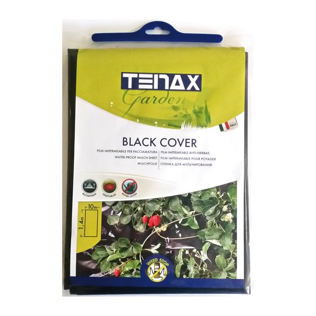 Telo pacciamatura TENAX antierbacce nero L 10 x L 1.4 m
