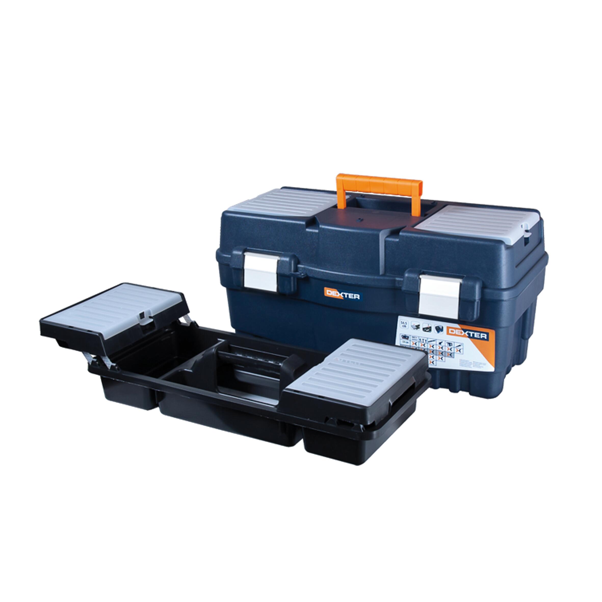 Caja de herramientas DEXTER con capacidad de 32 litros - 6