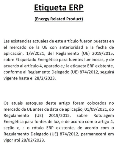 Étiquette énergétique