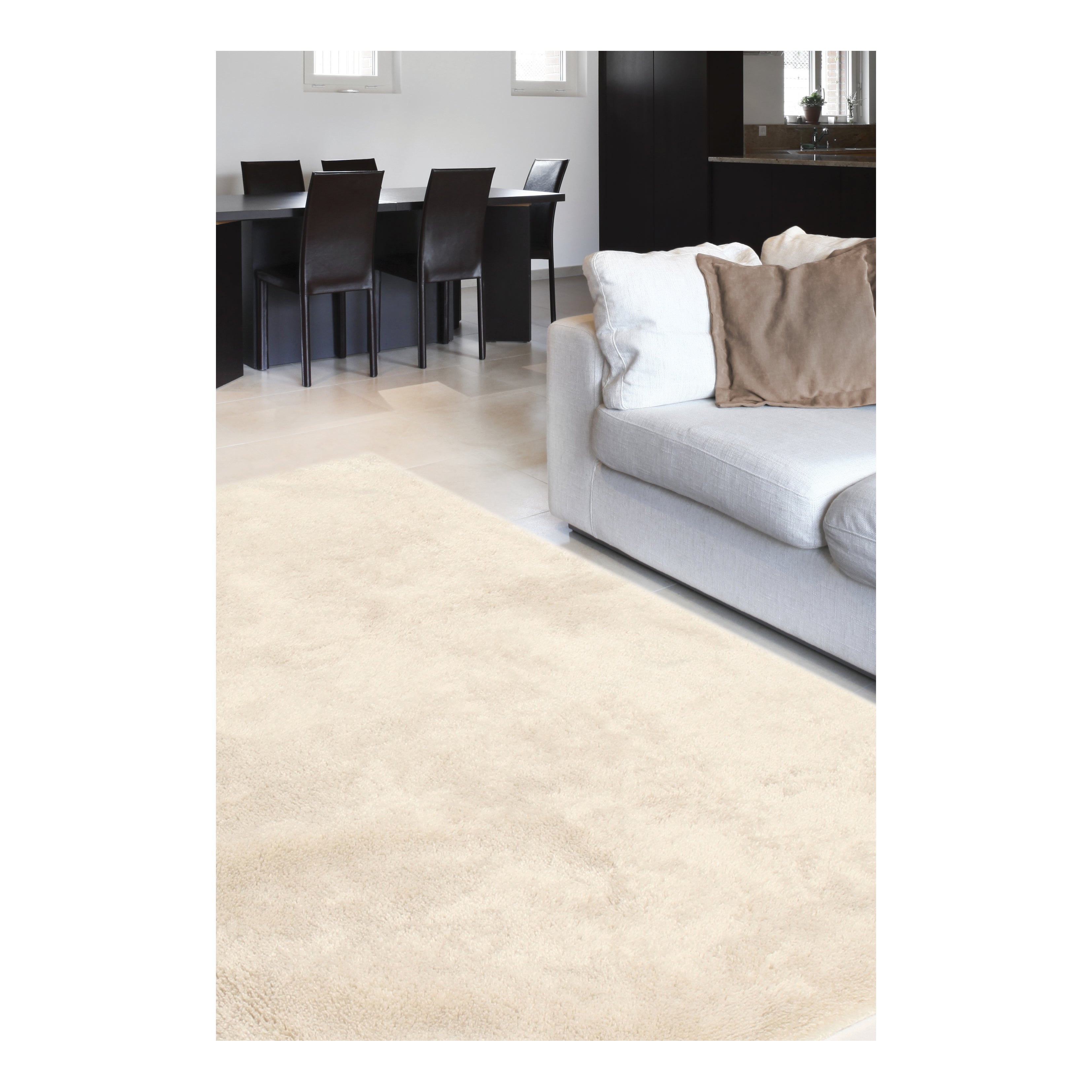 Tappeto Shaggy coccole natale avorio, L 220 x L 150 cm - 4