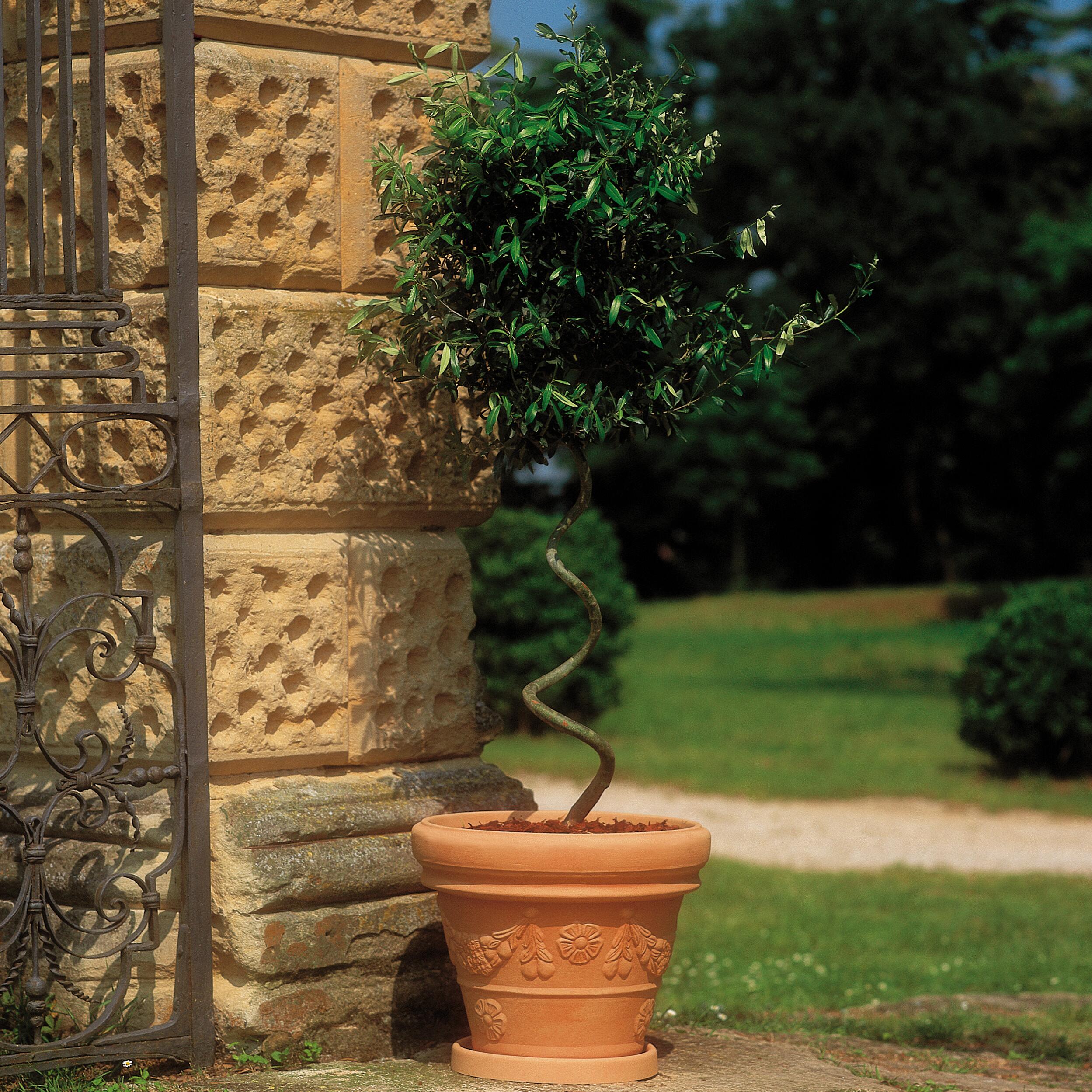 Vaso Festonato EURO3PLAST in polietilene rame H 32 x ø 39 cm - 2