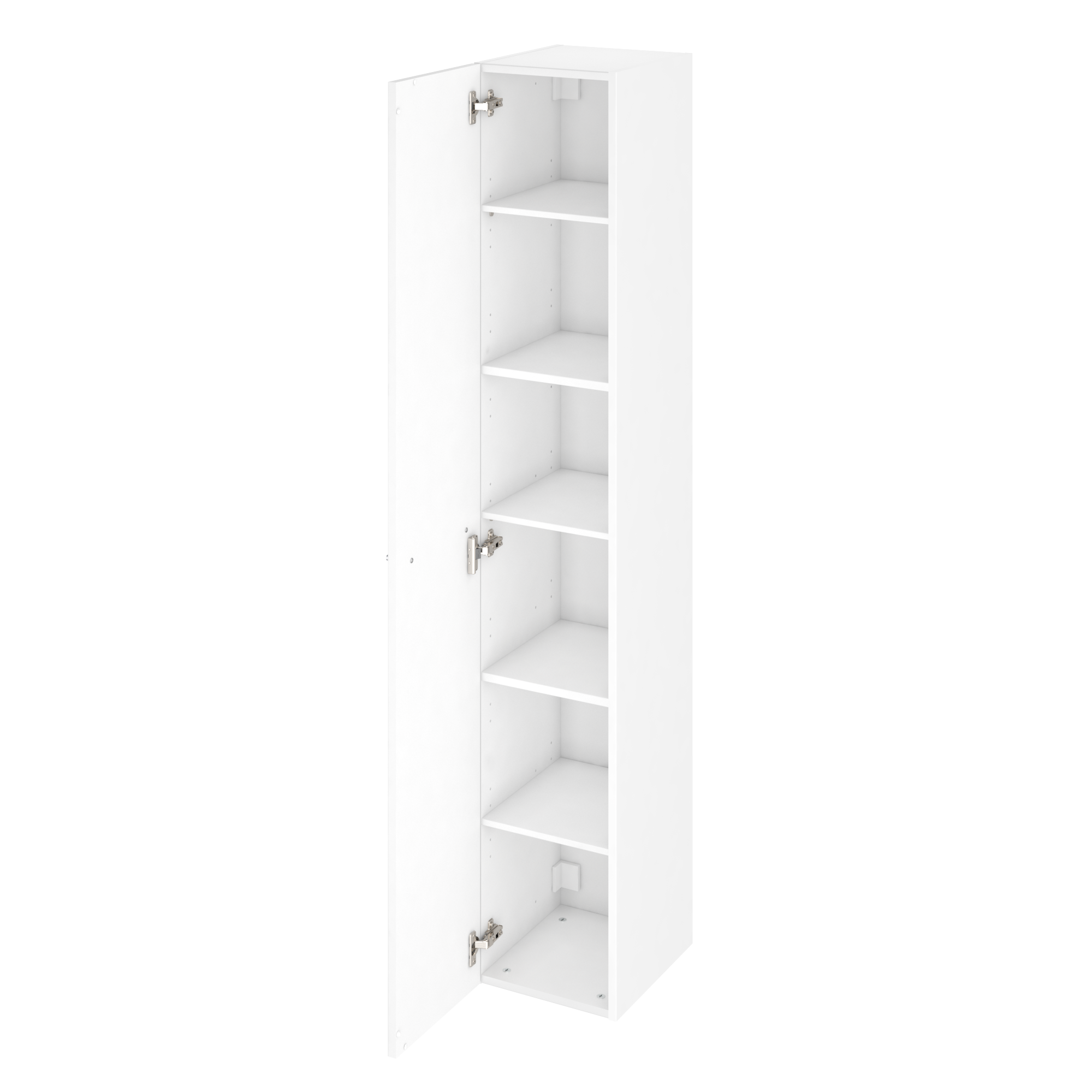 Armoire colonne de salle de bain l.30 x H.173 x P.33cm blanc Remix - 6