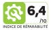 Indice de réparabilité : 6.4 sur 10
