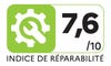 Indice de réparabilité : 7.6 sur 10