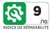 Indice de réparabilité : 9 sur 10