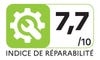 Indice de réparabilité : 7.7 sur 10