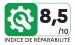 Indice de réparabilité : 8.5 sur 10