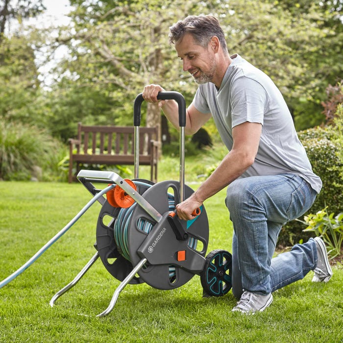 Dévidoir Gardena Utilisation confortable
