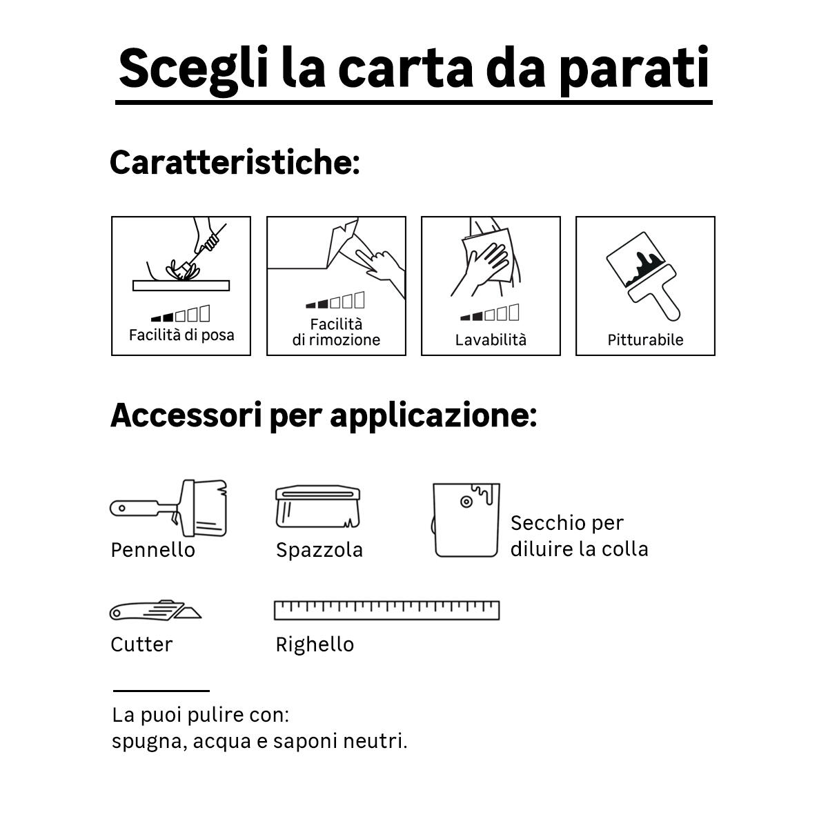 Carta da parati Doghe beige, 53 cm x 10 m - 13