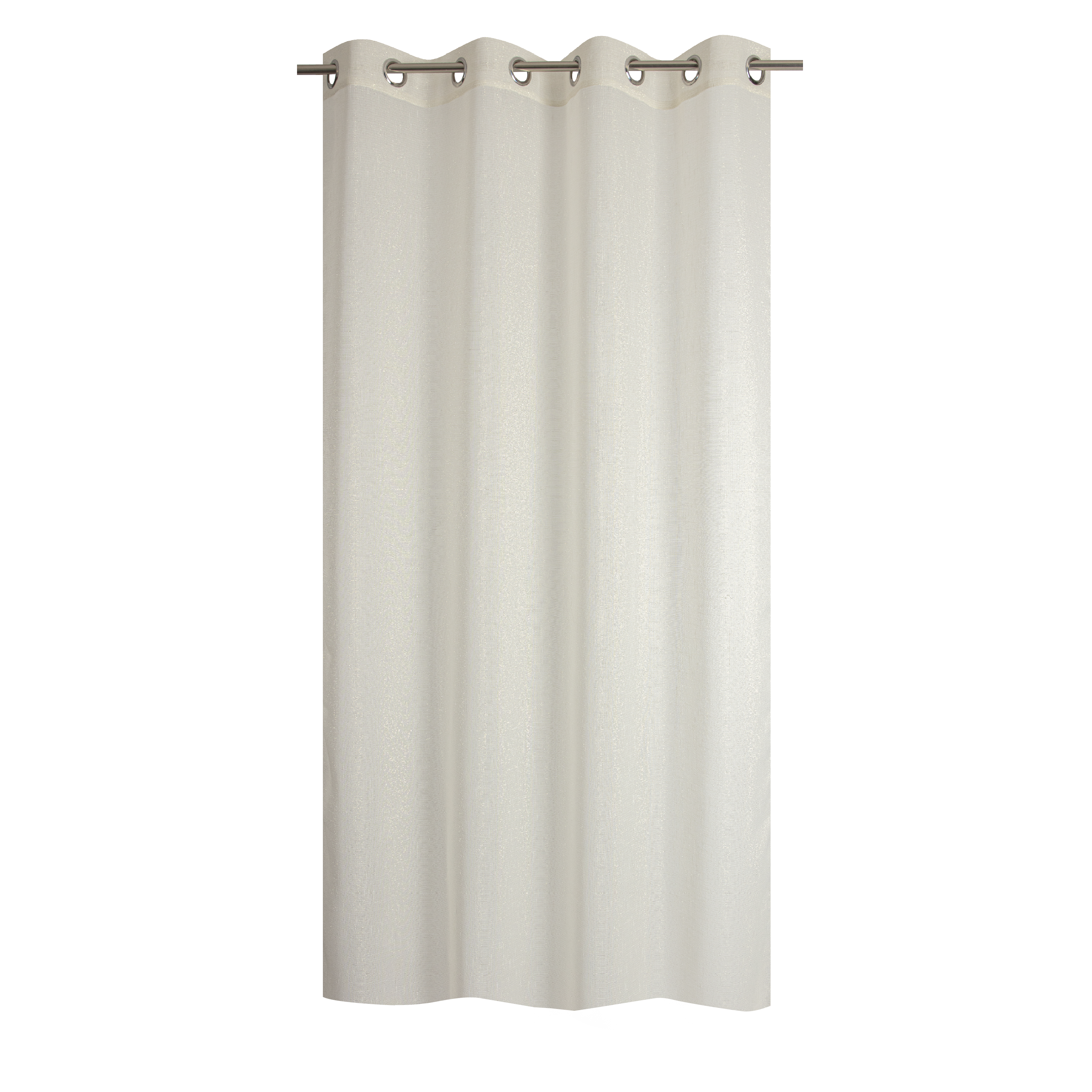 Voilage semi-transparent, Harlana, beige H.260 x l.135 cm INSPIRE - 5